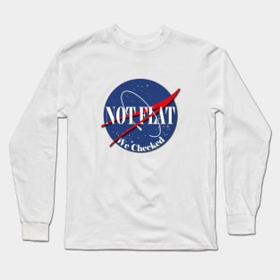 Nasa Says It's Not Flat Long Sleeve T-Shirt